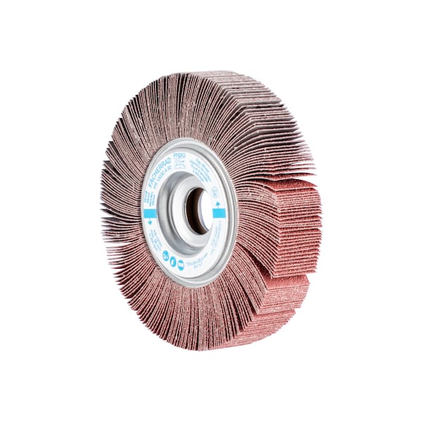 Pferd 6" x 1" Unmounted Flap Wheel - 1" A.H. - Aluminum Oxide - 60 Grit 45602 - main